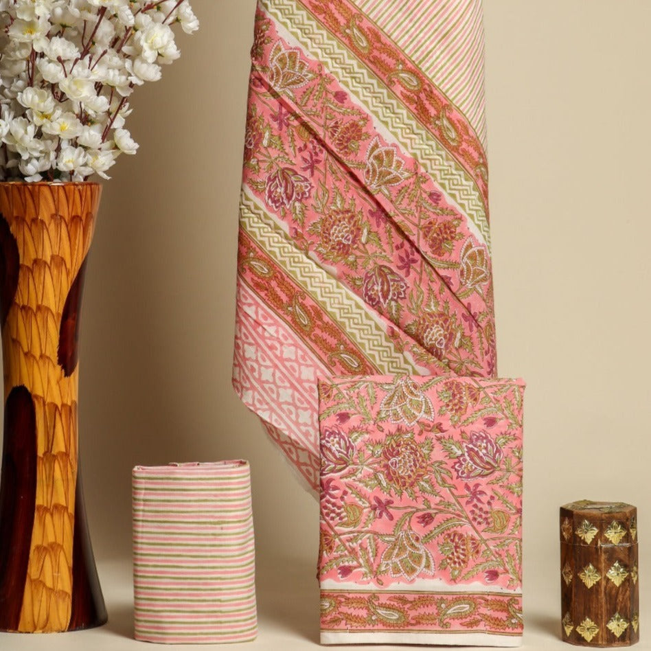 Shop mulmul dupatta cotton suit material (PRMUL303)