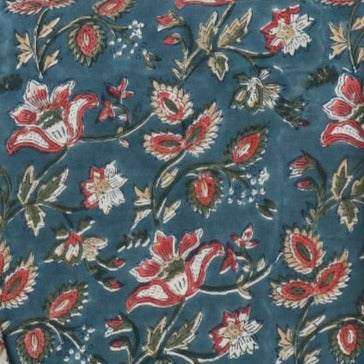 Shop hand block print cotton suit sets with cotton dupatta (PRMUL318)