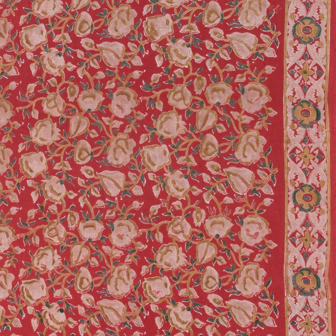 Premium Cotton Mulmul Dupatta Suits (PRMUL44) - ShalviFashion