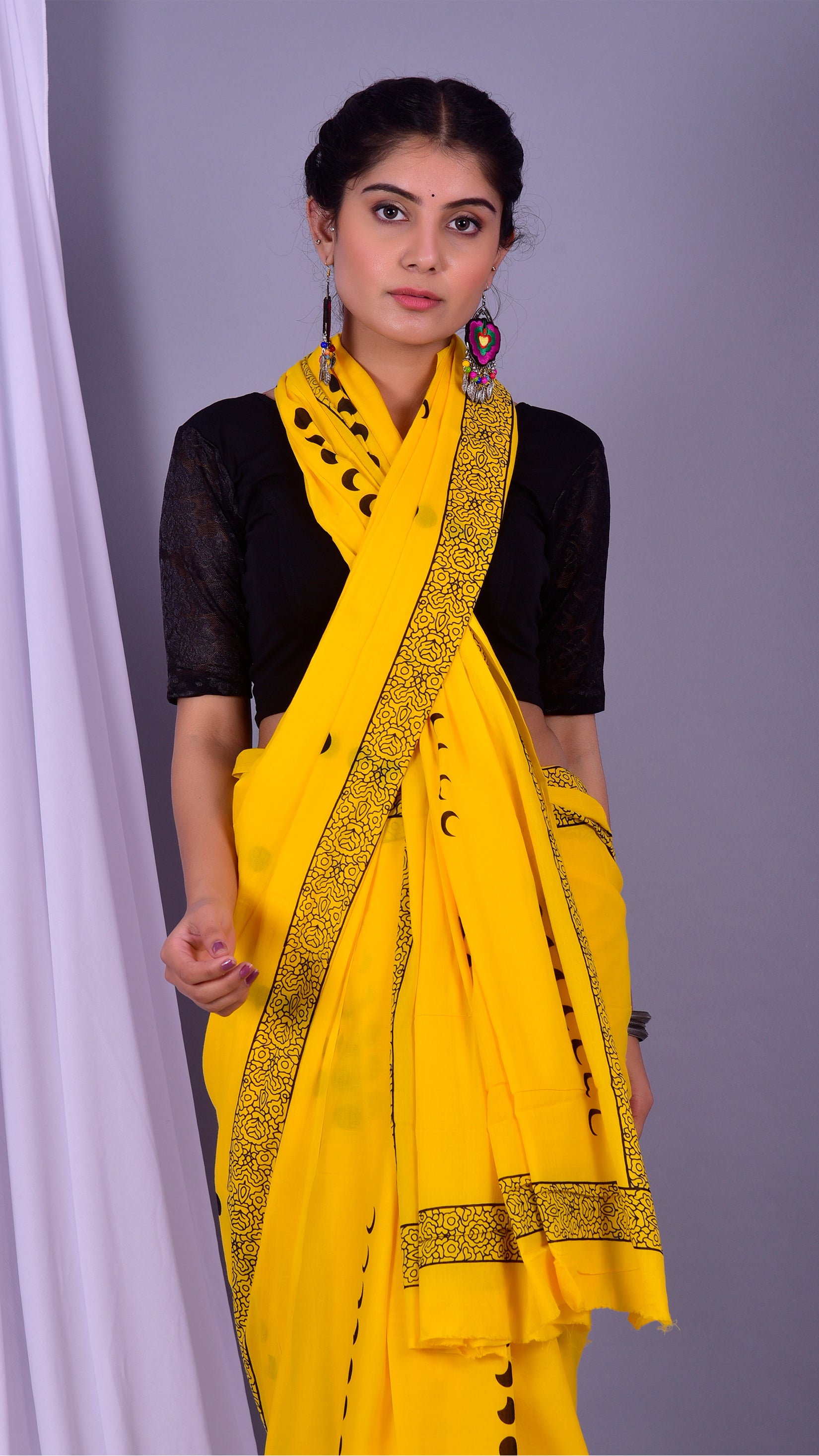Shop Pure Cotton Sarees Online (RMULSAR19)