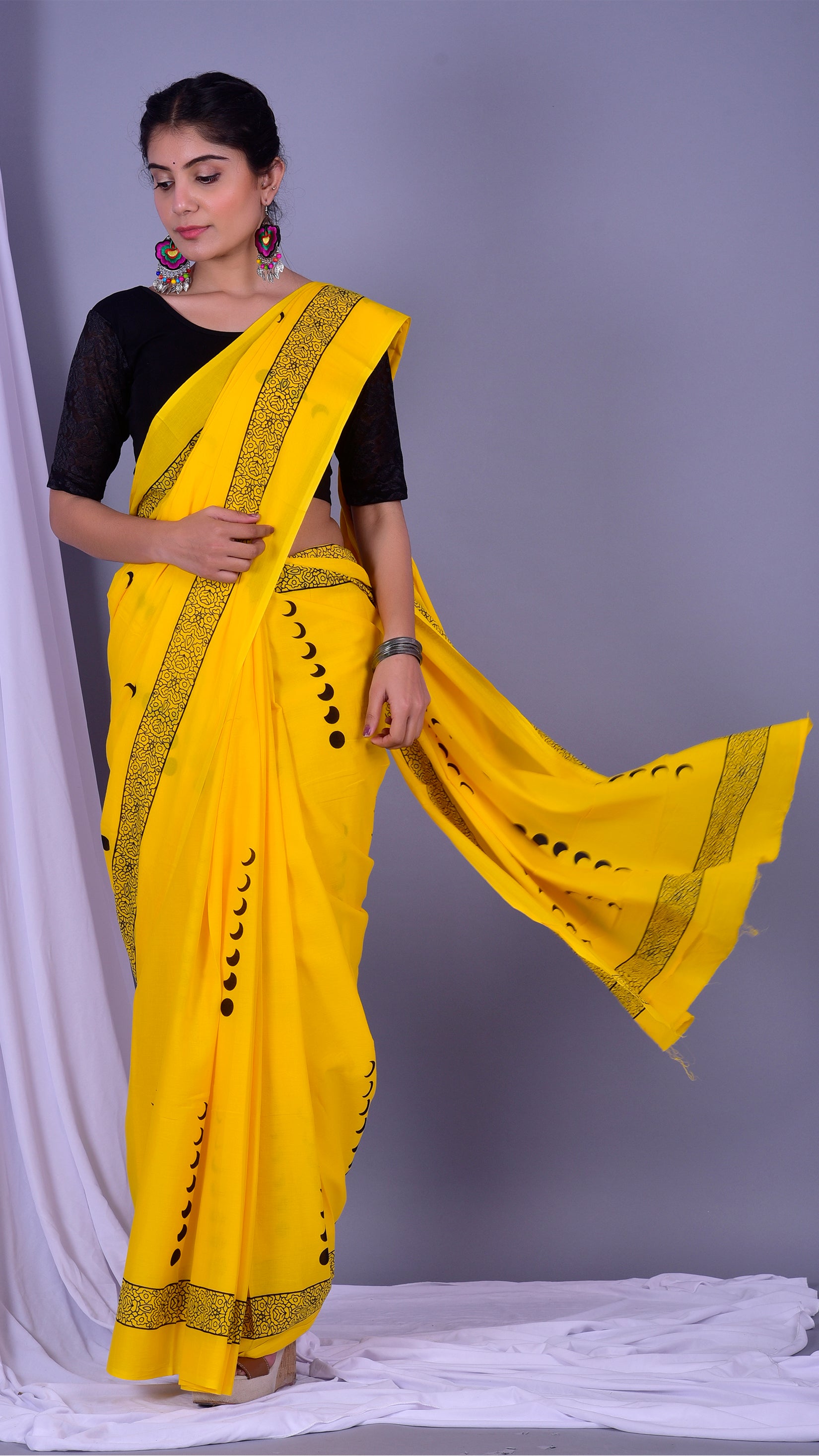 Shop Pure Cotton Sarees Online (RMULSAR19)