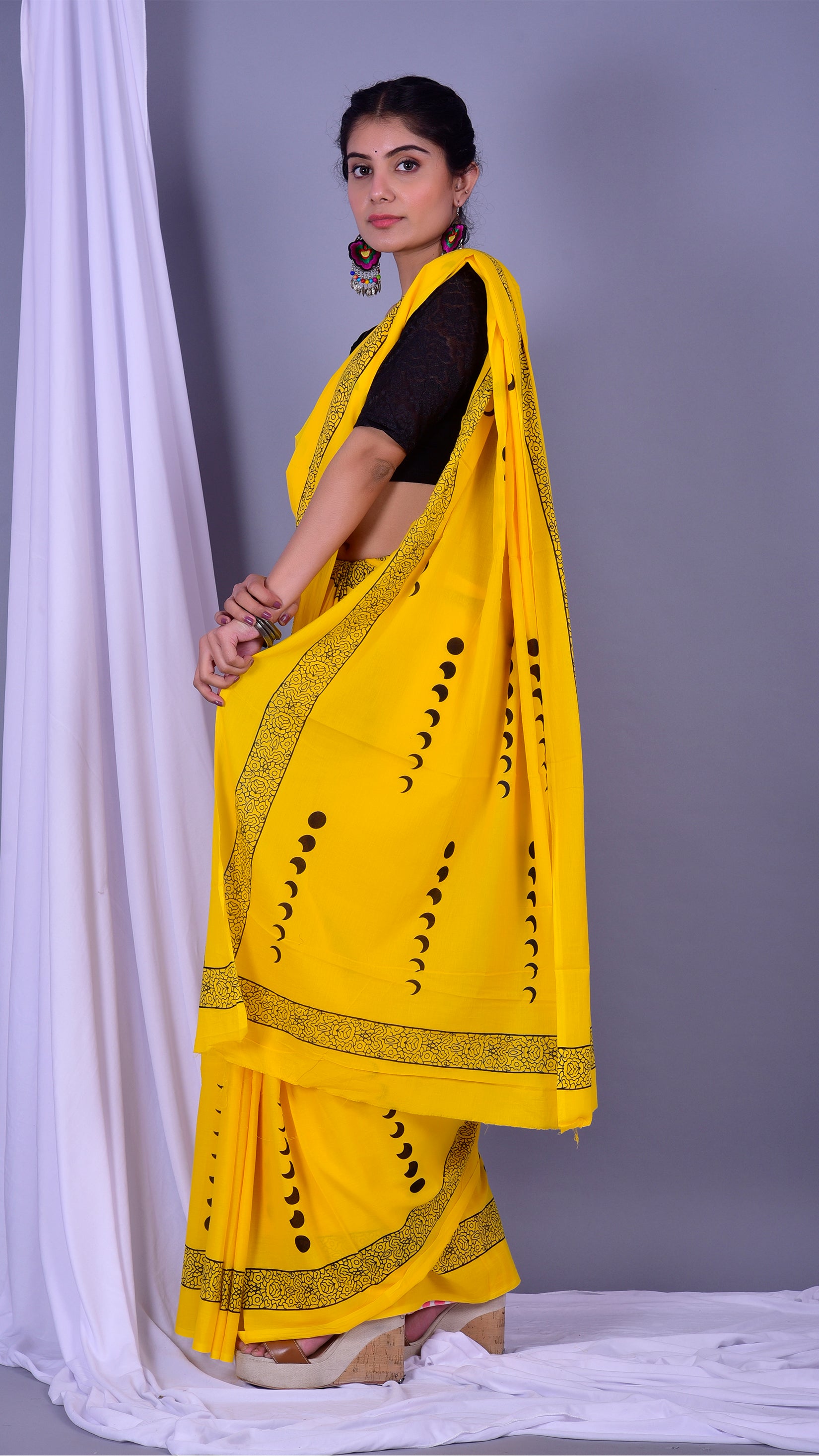 Shop Pure Cotton Sarees Online (RMULSAR19)