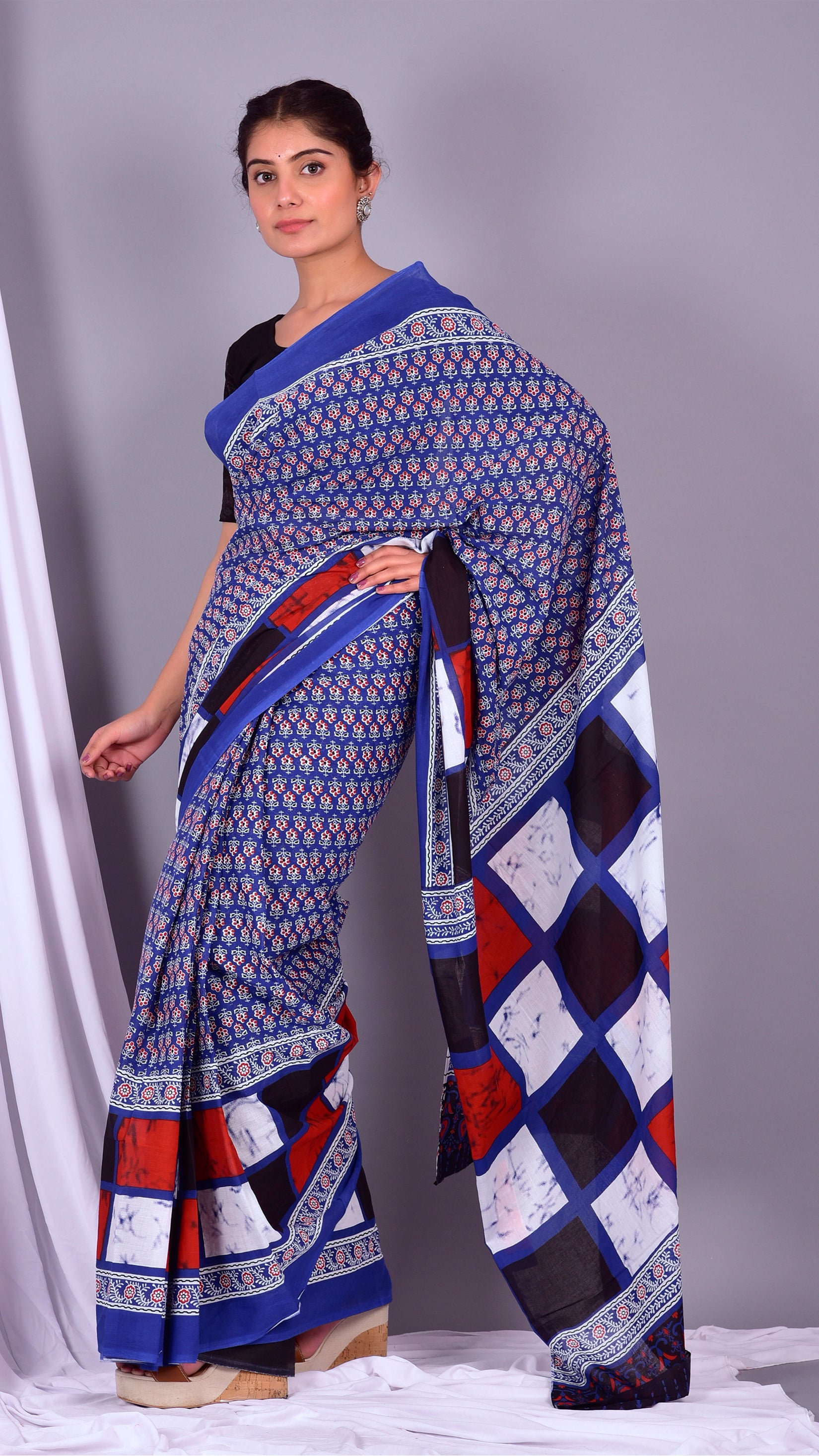 Shop Pure Cotton Sarees (RMULSAR28)