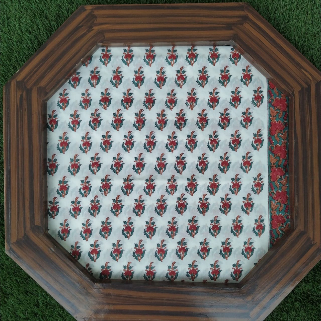 Shop Unstitched Hand Block Print Pure Cotton Suits with Kota Doria Dupatta (T3CKD339)