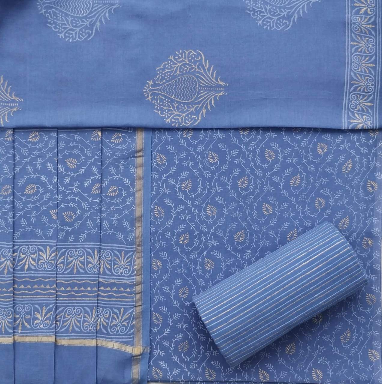 shop chanderi silk suit sets