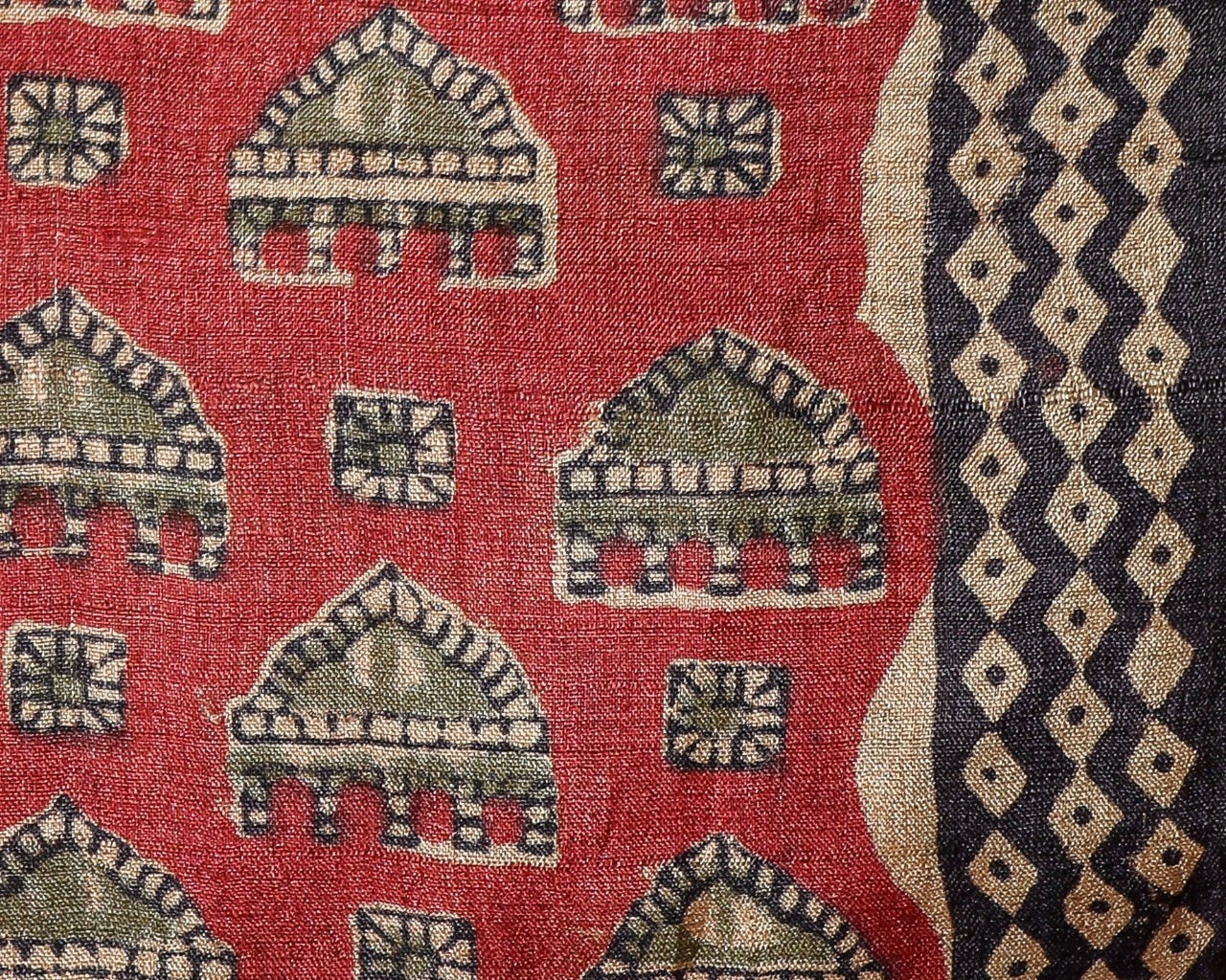 Shop unstitched tussar silk suit (TUS06)