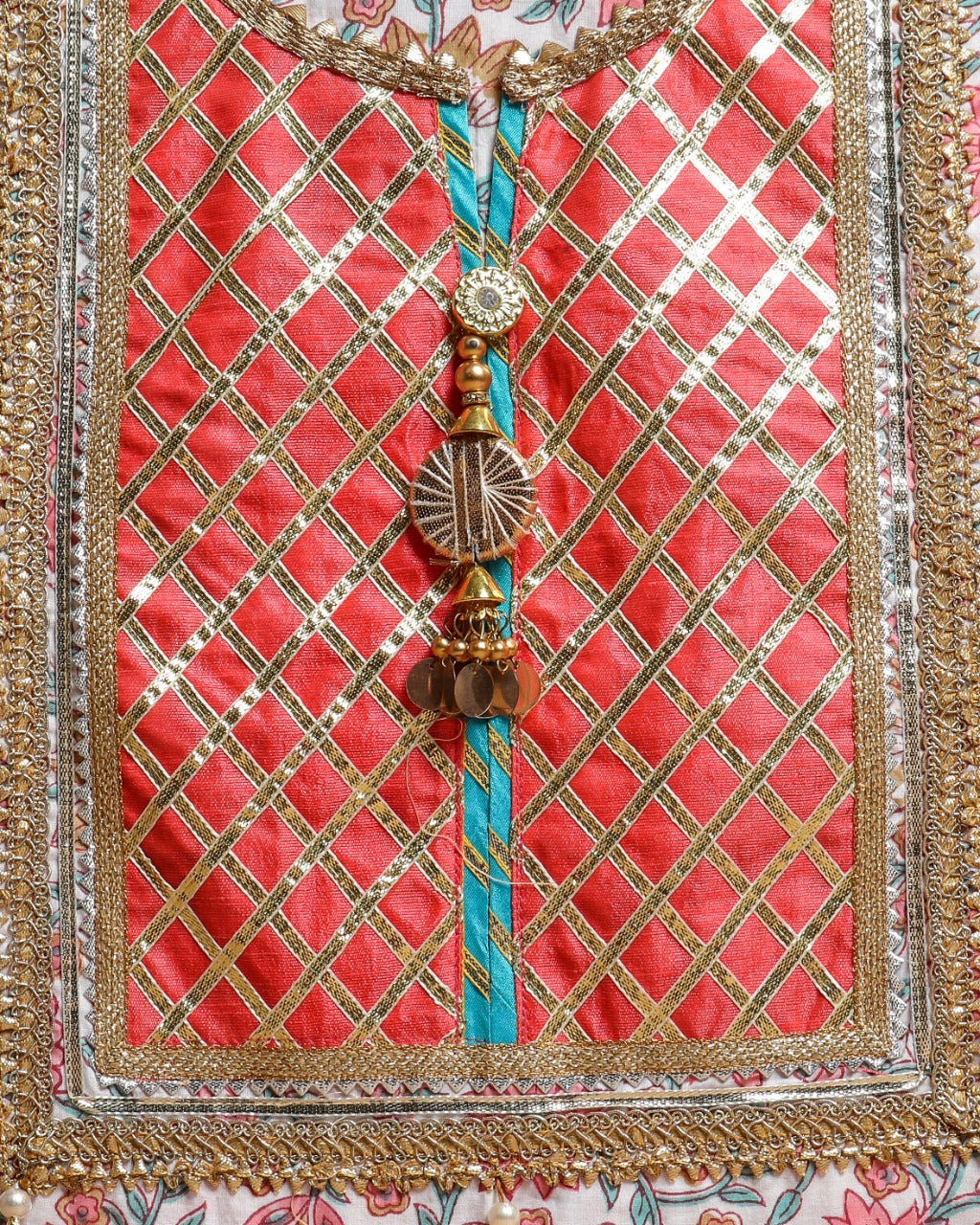 Shop festive gota work suit set wholesale (GOTA273)