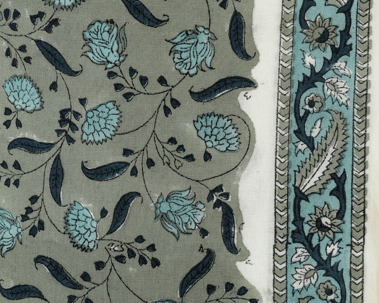 shop cotton suit with organza dupatta