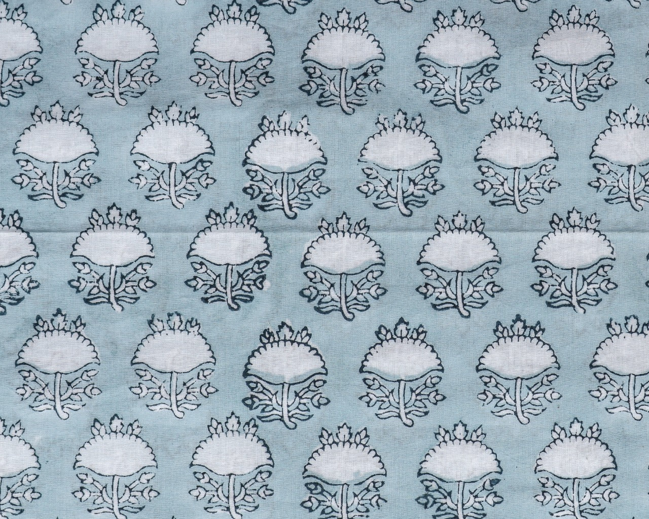 Shop Unstitched Hand Block Print Pure Cotton Suits with Organza Dupatta (ORG99)