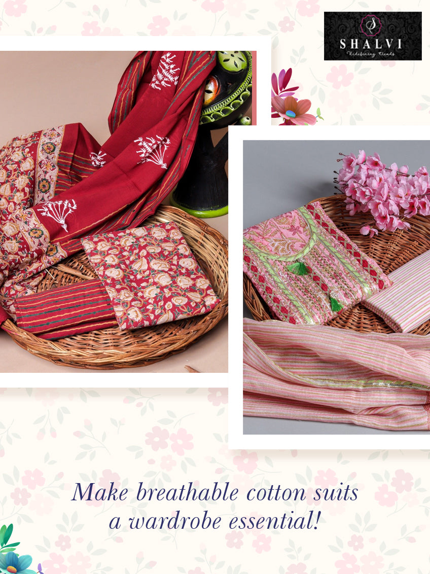 Make breathable cotton suits a wardrobe essential!
