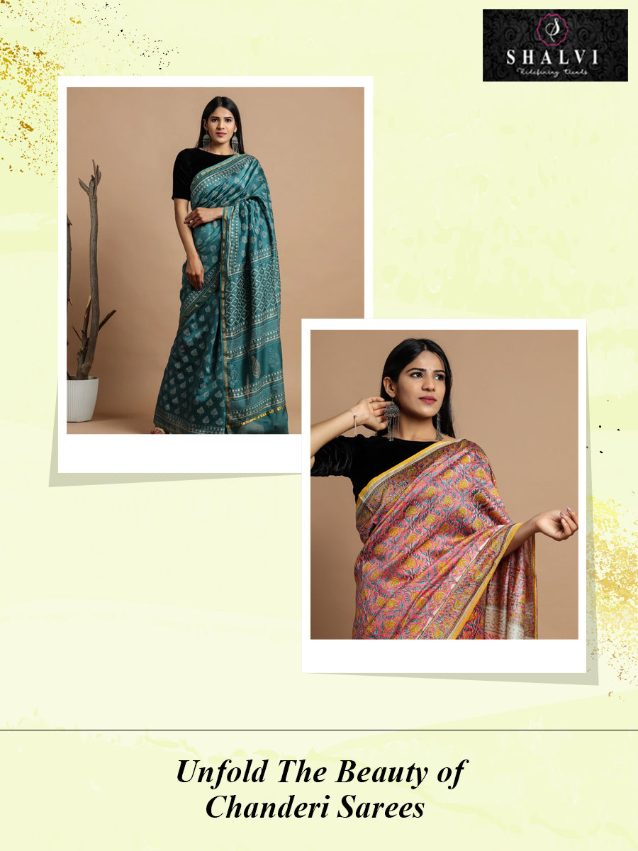 Unfold The Beauty of Chanderi Sarees With Shalvi Fashion
