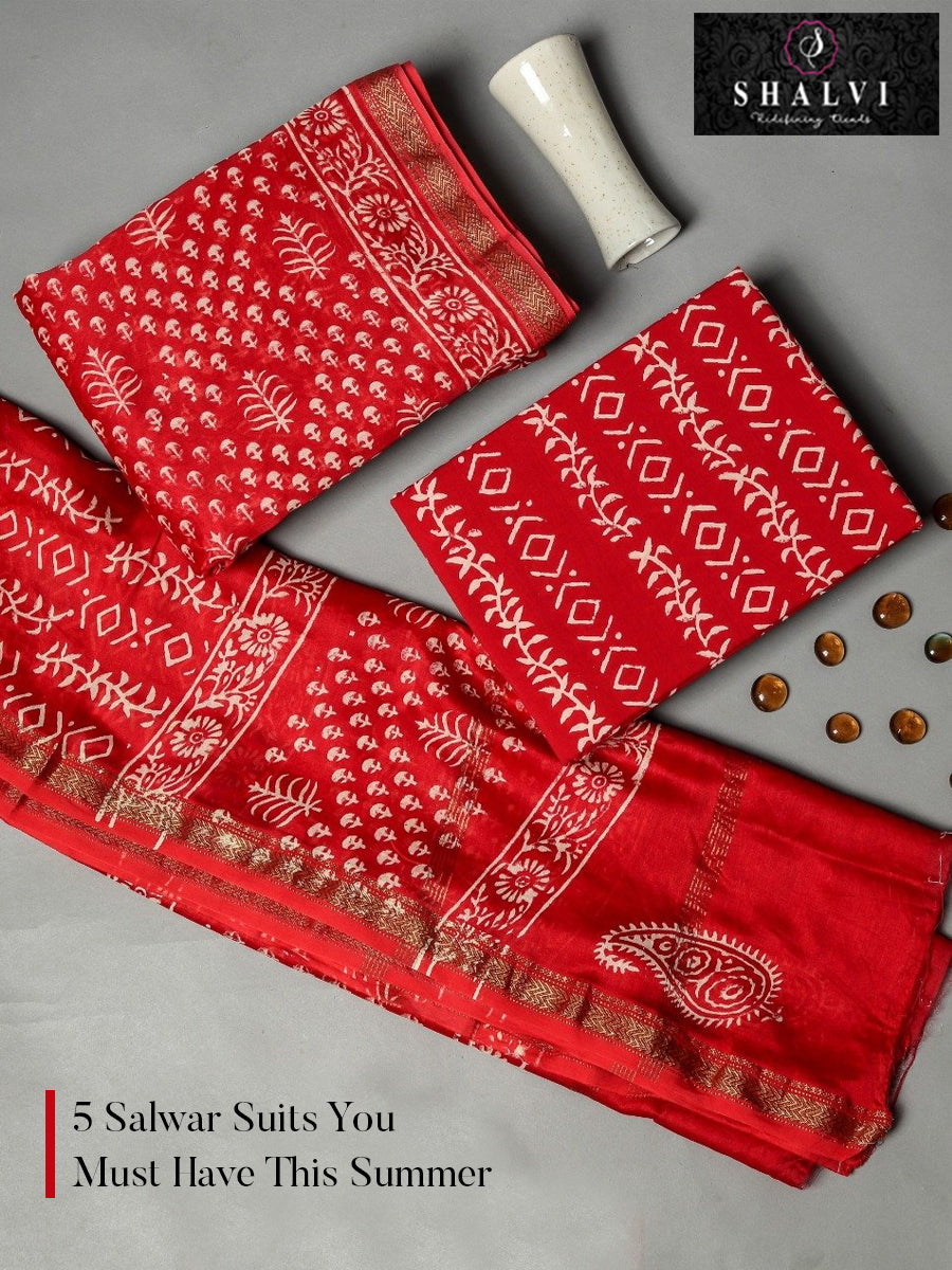 Must have Salwar Suit Styles for Summer