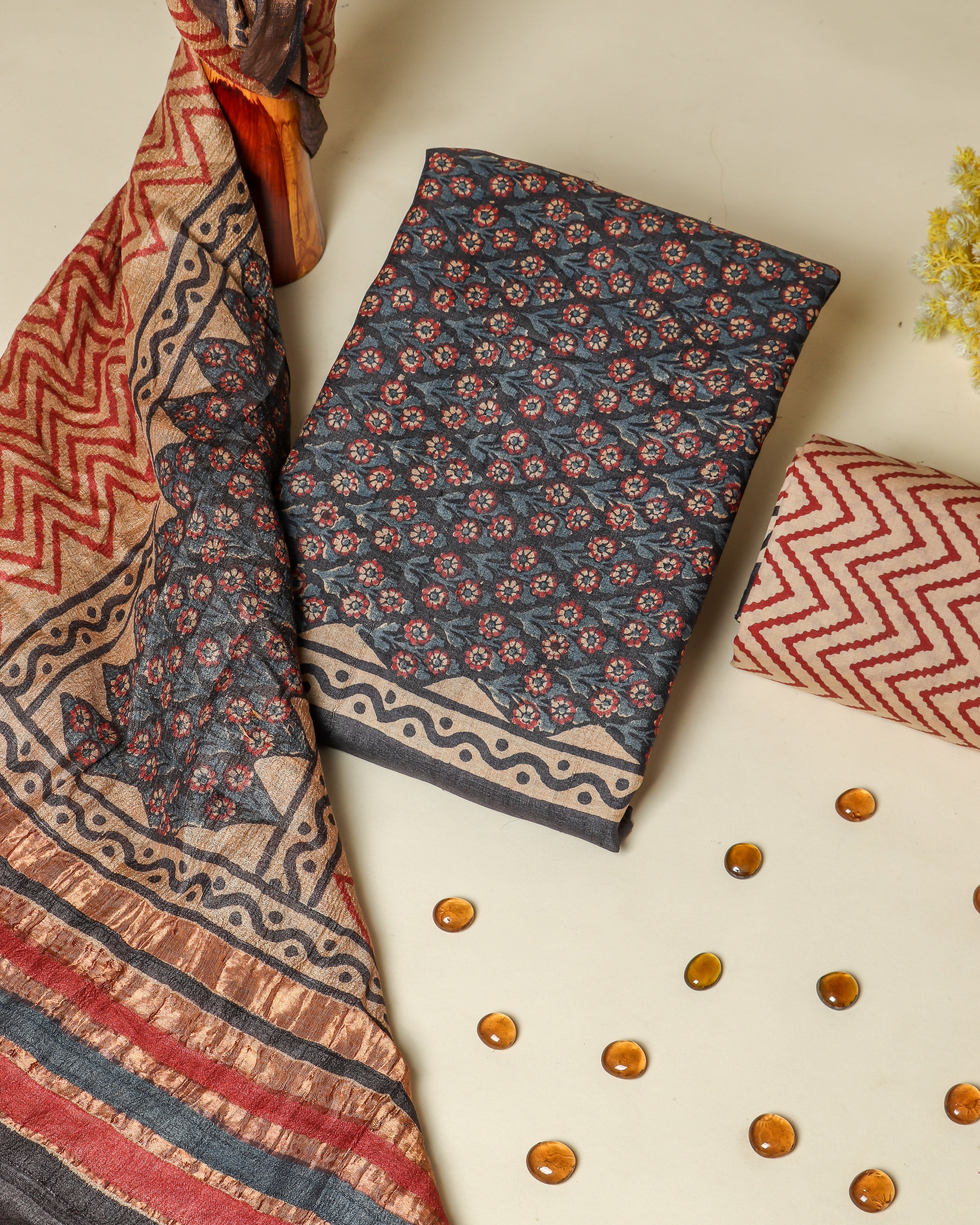 TUSSAR SILK SUITS