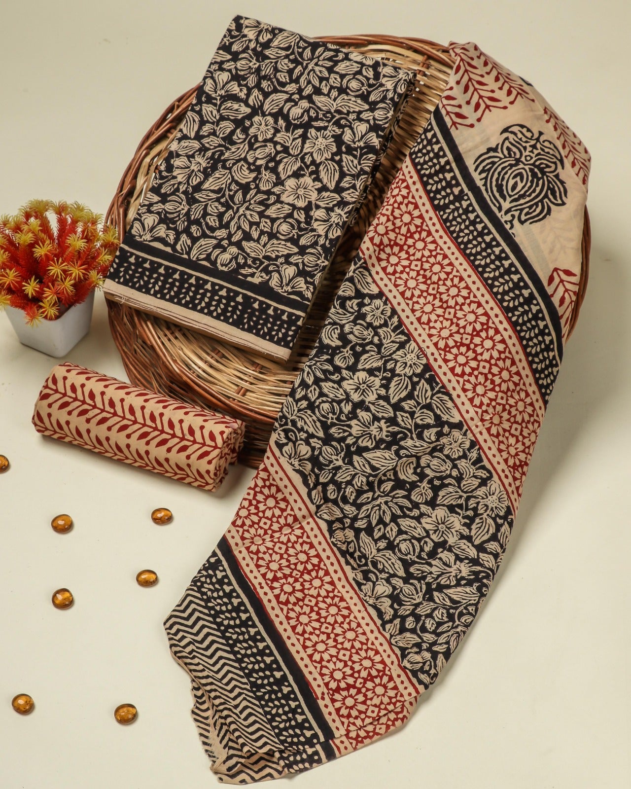 Shop bgru print cotton suits in jaipur (COT13)