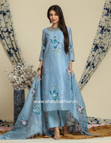 Shop hand painted maheshwari silk suits in jaipur (CSS100)