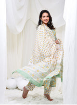 Shop mulmul dupatta cotton suits online shopping (CSS121MUL)
