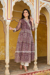 Shop hand block printed kota doria suits online (CSS133)