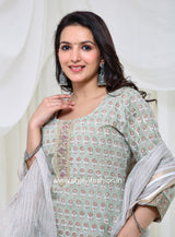 Shop kota dupatta cotton suits online (CSS142KD)
