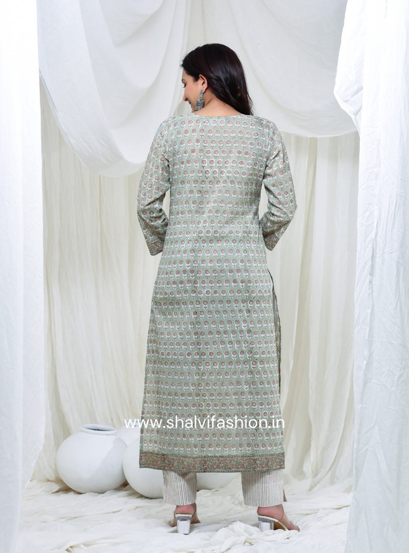Shop kota dupatta cotton suits online (CSS142KD)