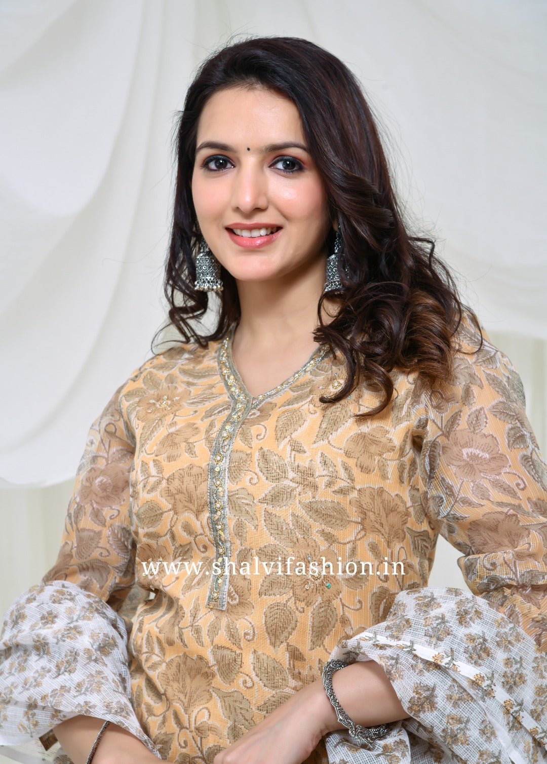 Shop hand block printed kota doria suits online (CSS151)