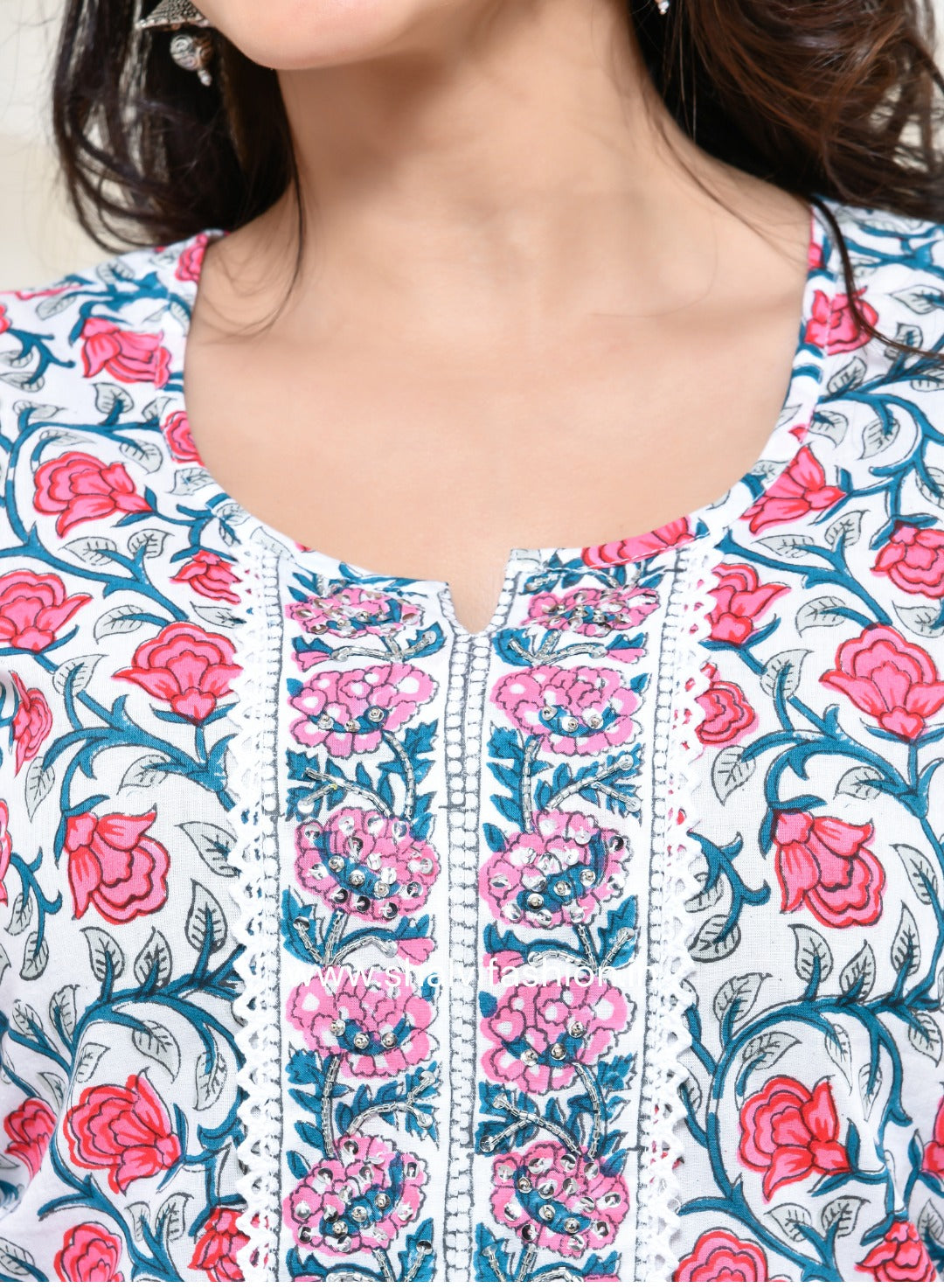 Shop hand block print cotton suits online (CSS165KD)