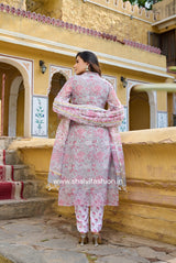 Shop hand block printed kota doria suits online shopping (CSS173)