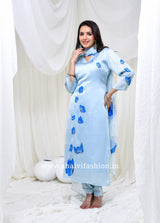 Shop hand paint modal silk suits online (CSS181)
