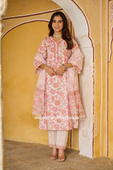 Shop hand block printed cotton suits in jaipur (CSS220KD)