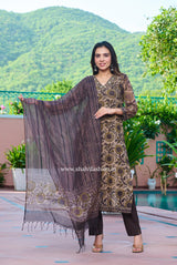 Shop ajrak printed kota doria suits collection (CSS244)