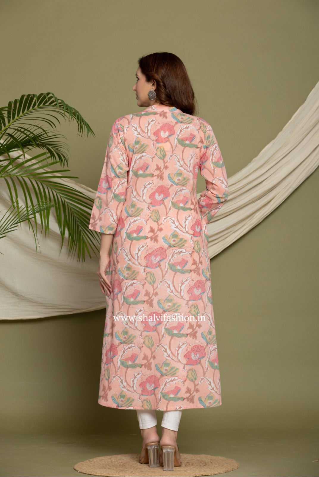 Shop traditional block printed cotton kurties (CSS337)