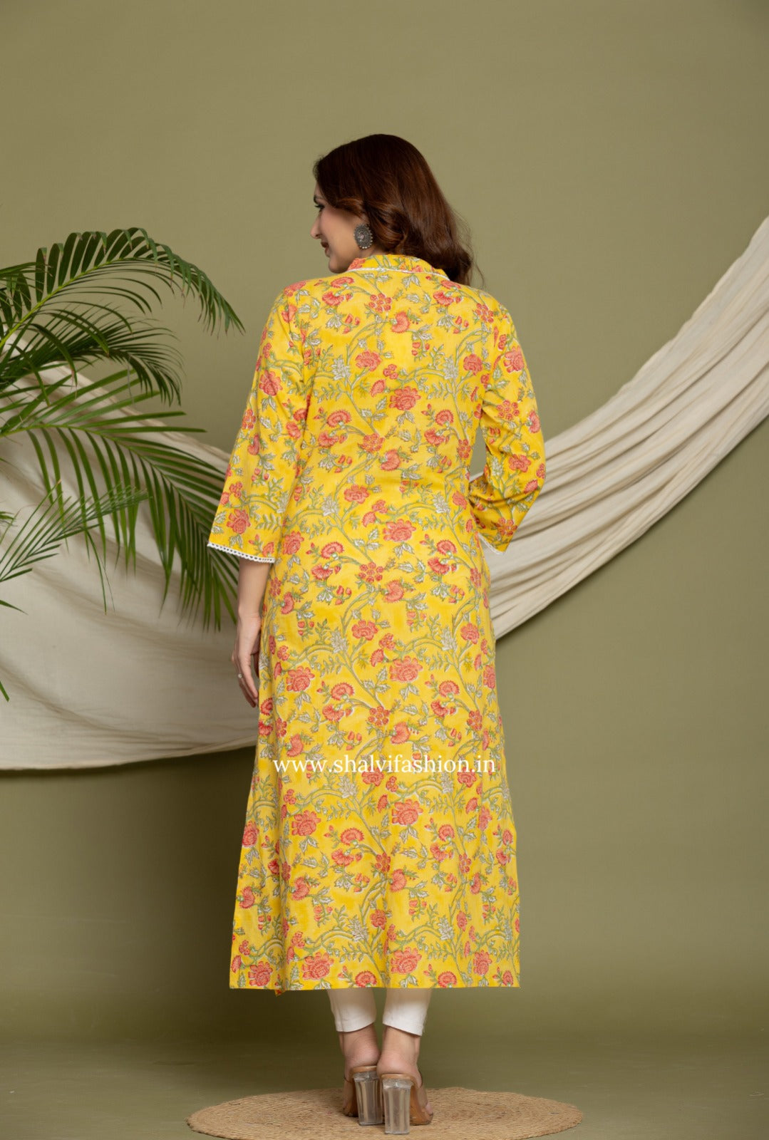 Shop traditional block print cotton kurties (CSS342)