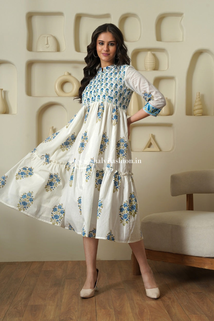 Shop taditional block print cotton kurties (CSS368)