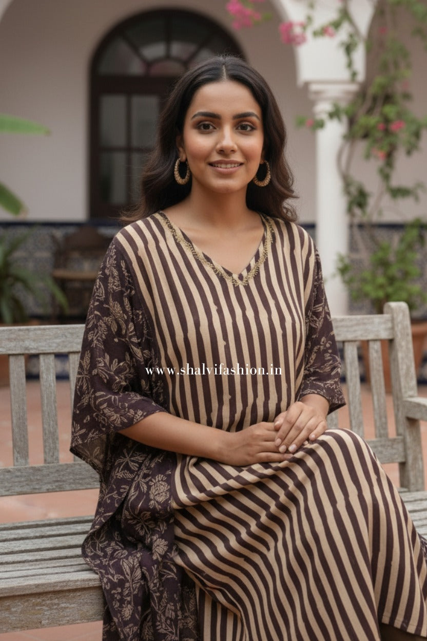 Shop jaipuri hand block print modal silk 2 pcs sets (CSS425)