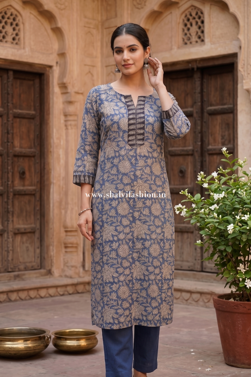 Shop bagru print kota doria suit sets online (CSS626)
