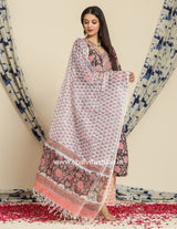 Shop jaipuri print cotton suit sets with kota dupatta online (CSS73KD)