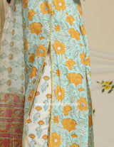 Shop organza dupatta cotton suit sets online (CSS89ORG)