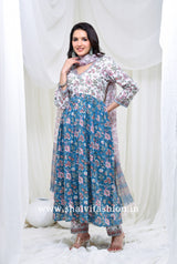Shop hand block print cotton suits with kota dupatta online shopping (CSS135KD)