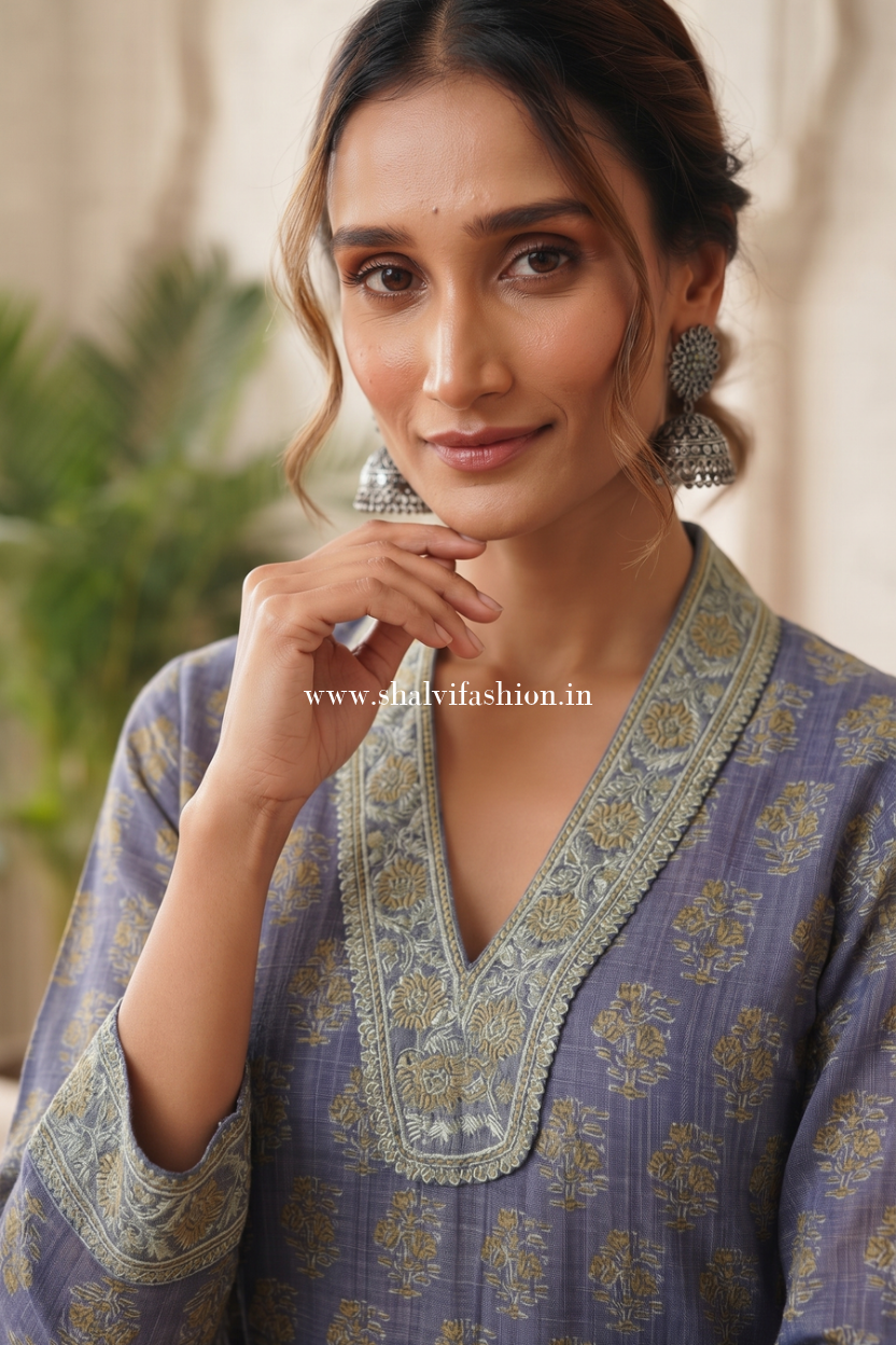 Shop jaipuri printed kota doria suits online shopping (FKDS61)