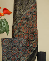 Shop traditional block printed gajji silk suits online shopping (GAS06)