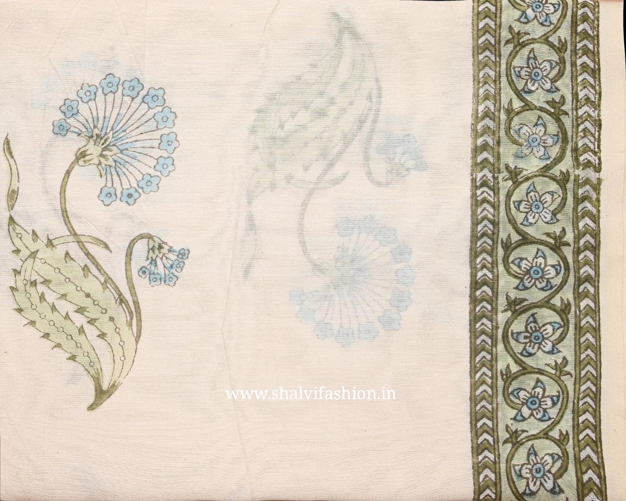 Shop unstitched hand work suits online shopping (GOTA52)