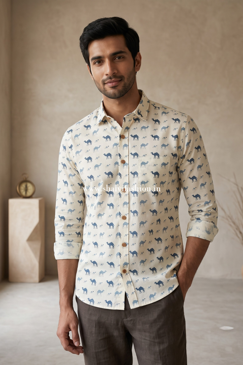 Shop jaipuri printed cotton shirts online (MCH47)