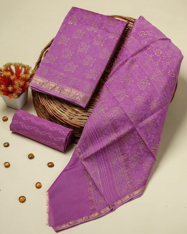 Shop unstitched maheshwari silk suits online shopping (MSL288)