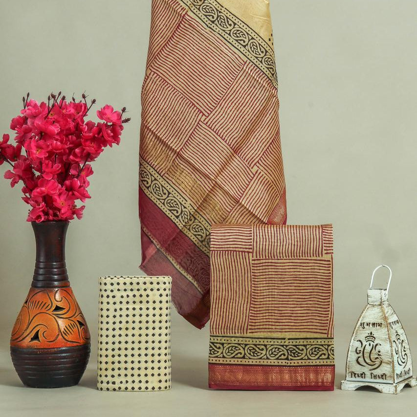 Shop bagru hand block print maheshwari suits online (MSL292)