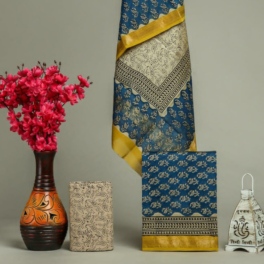 Shop jaipuri print maheshwari silk suits online (MSL294)