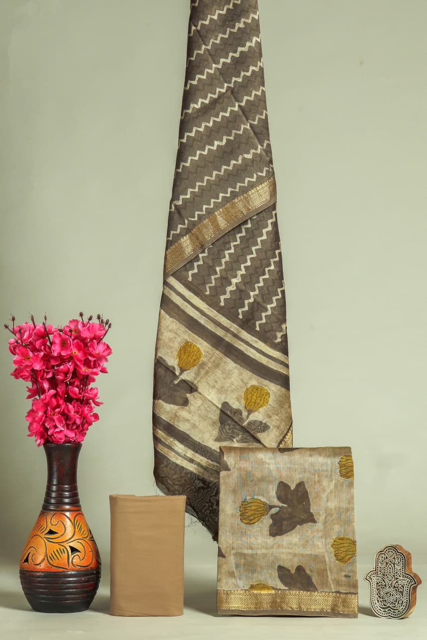 Shop hand block print maheshwari suits online (MSL296)