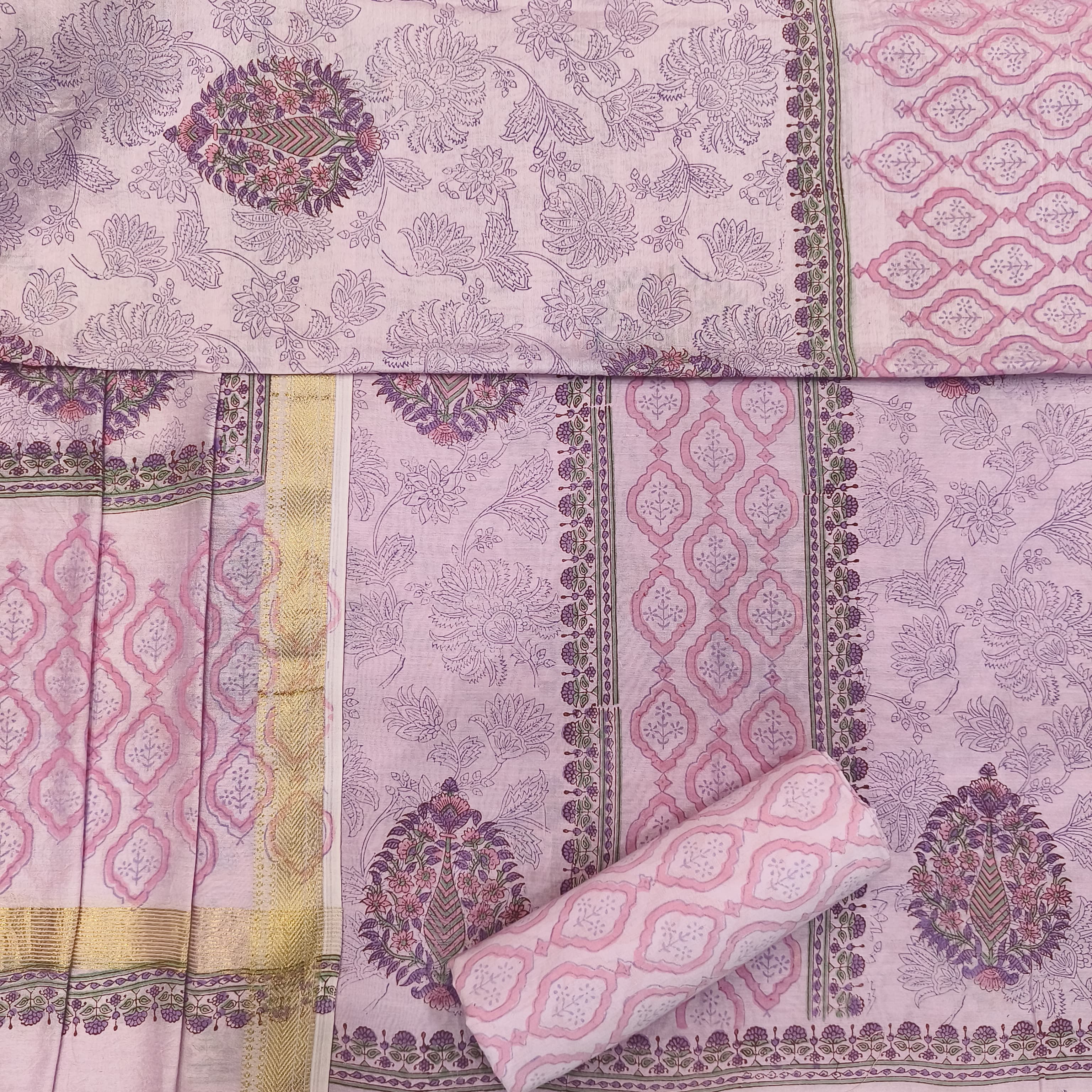 Shop unstitched maheshwari silk suits online (MSL386)