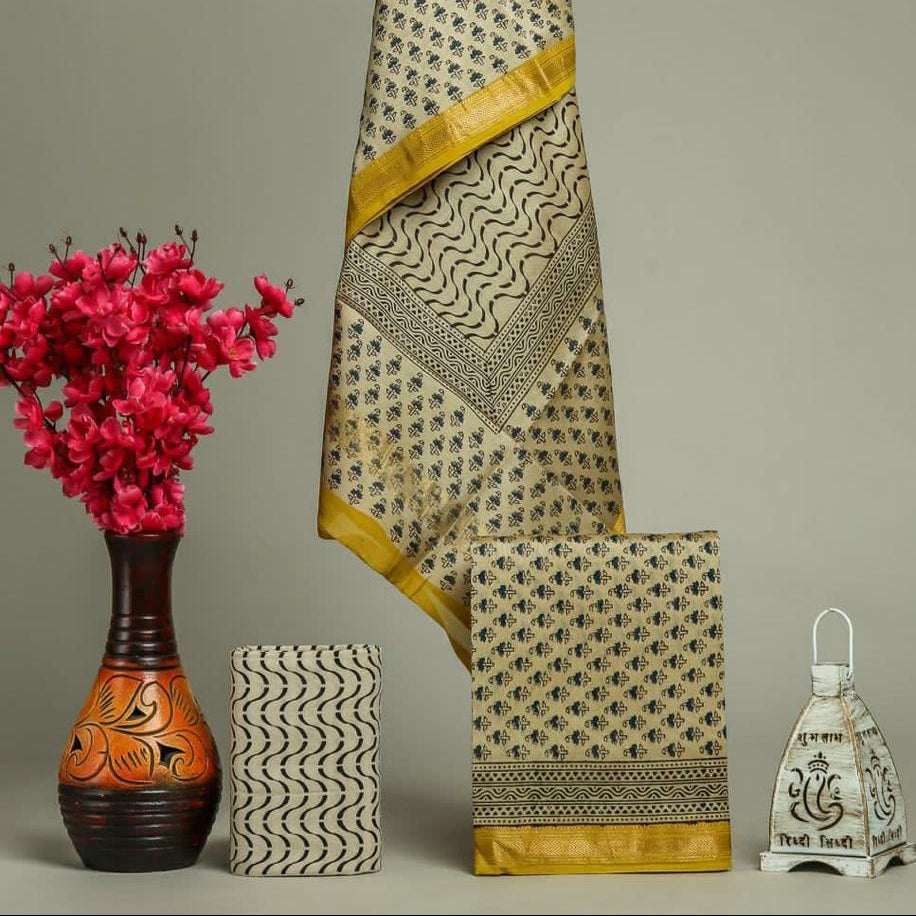 Shop hand block print maheshwari suits online shopping (MSL563)