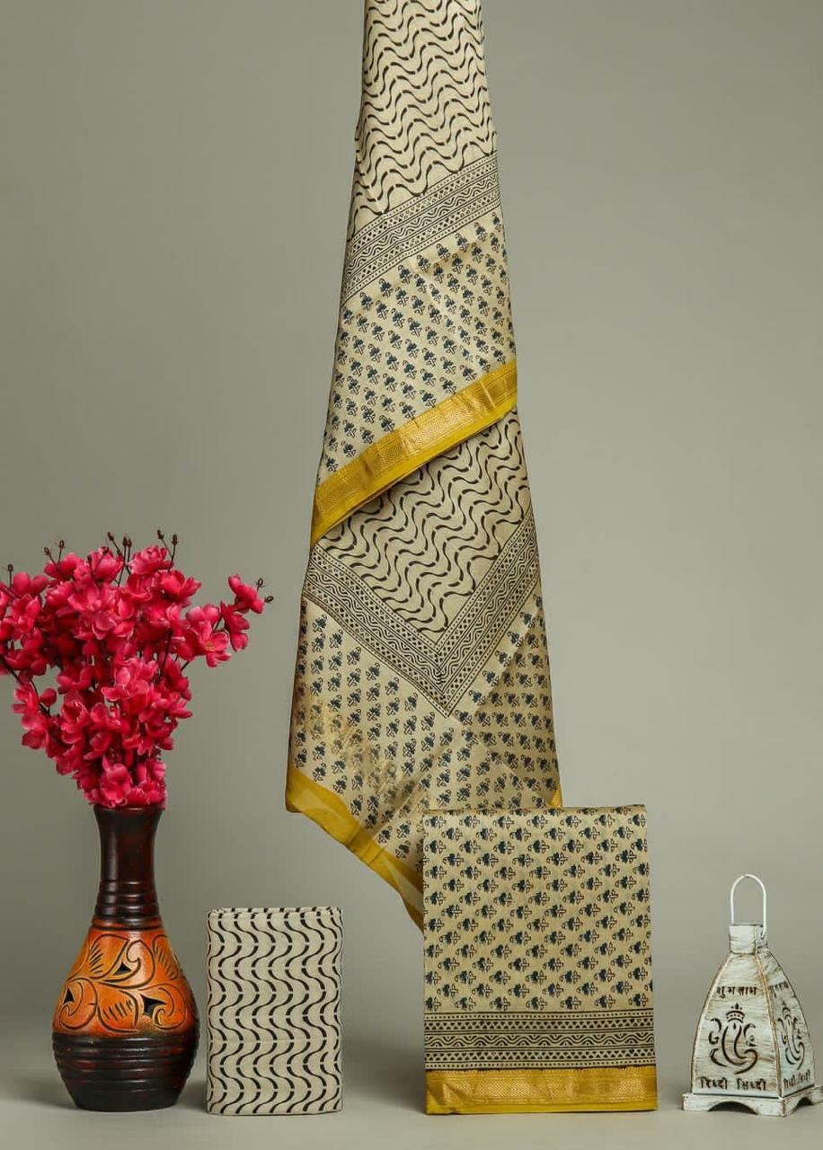 Shop hand block print maheshwari suits online shopping (MSL563)