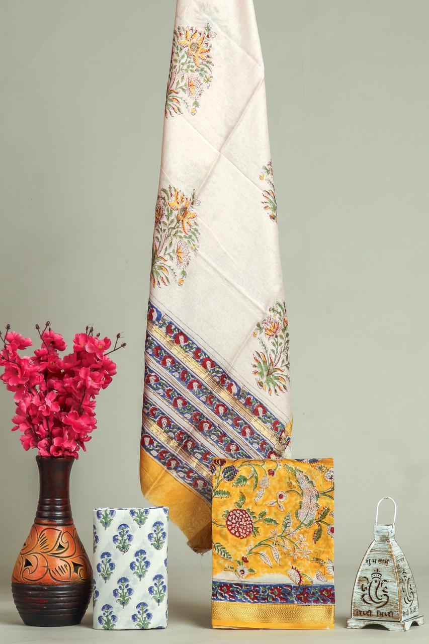 Shop jaipuri printed maheshwari silk suits online (MSL606)