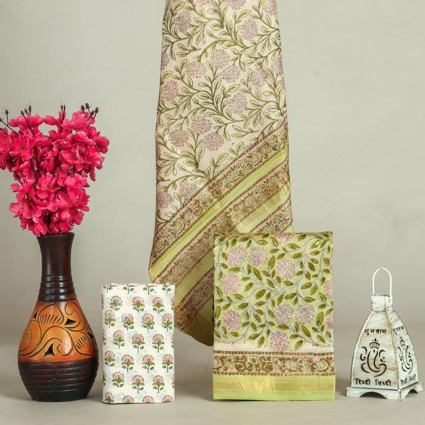 Shop jaipuri printed maheshwari silk suits in jaipur (MSL645)